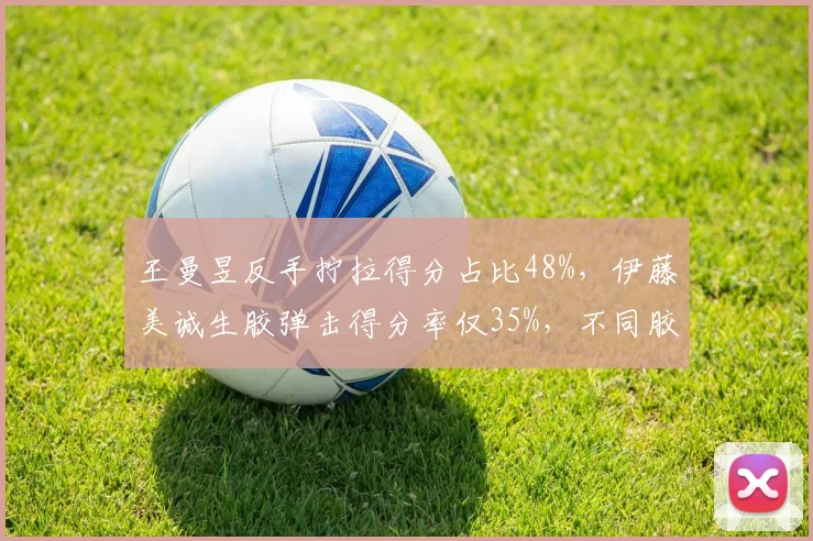 王曼昱反手拧拉得分占比48%,伊藤美诚生胶弹击得分率仅35%,不同胶皮技术博弈